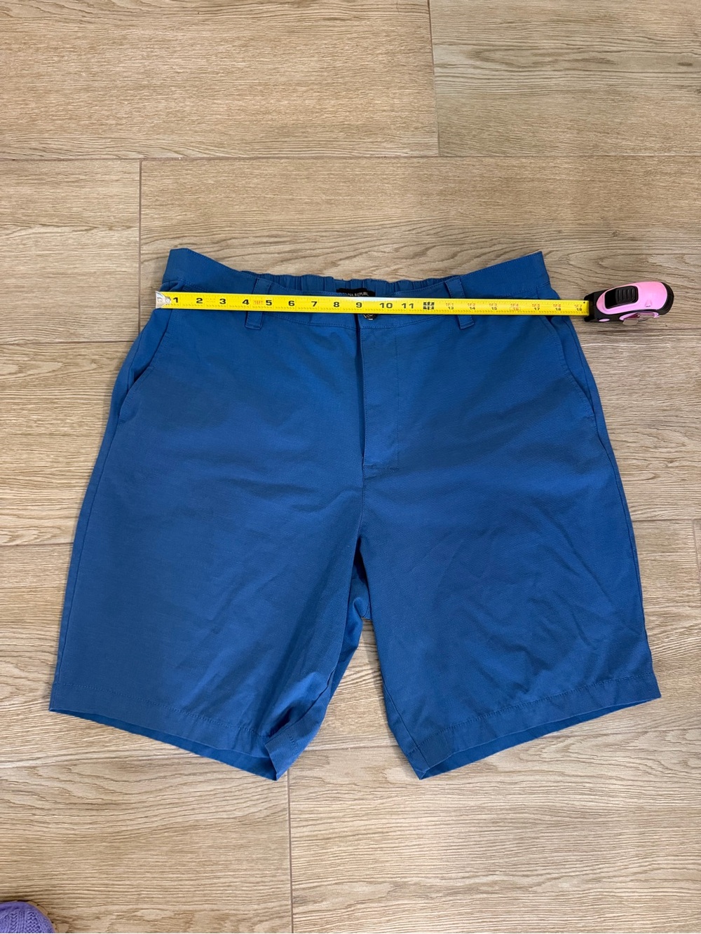 Men's Blue Dry Fit Banana Republic Shorts - Picture 4 of 5